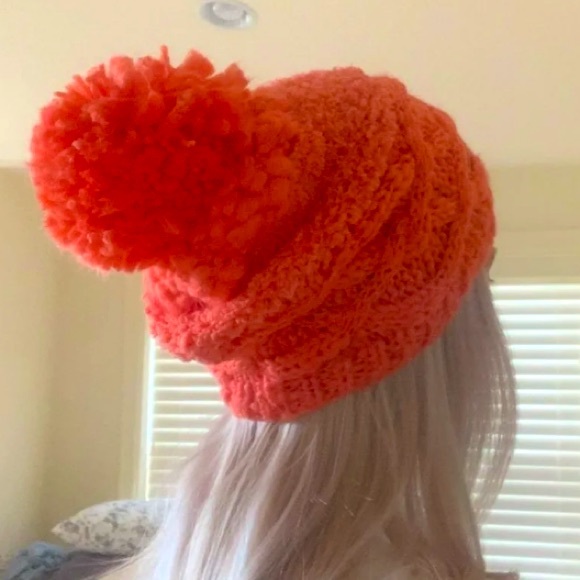 Free People Knit Pom Beanie